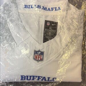 Nike Buffalo Bills White NFL Jersey 0 Keon Coleman